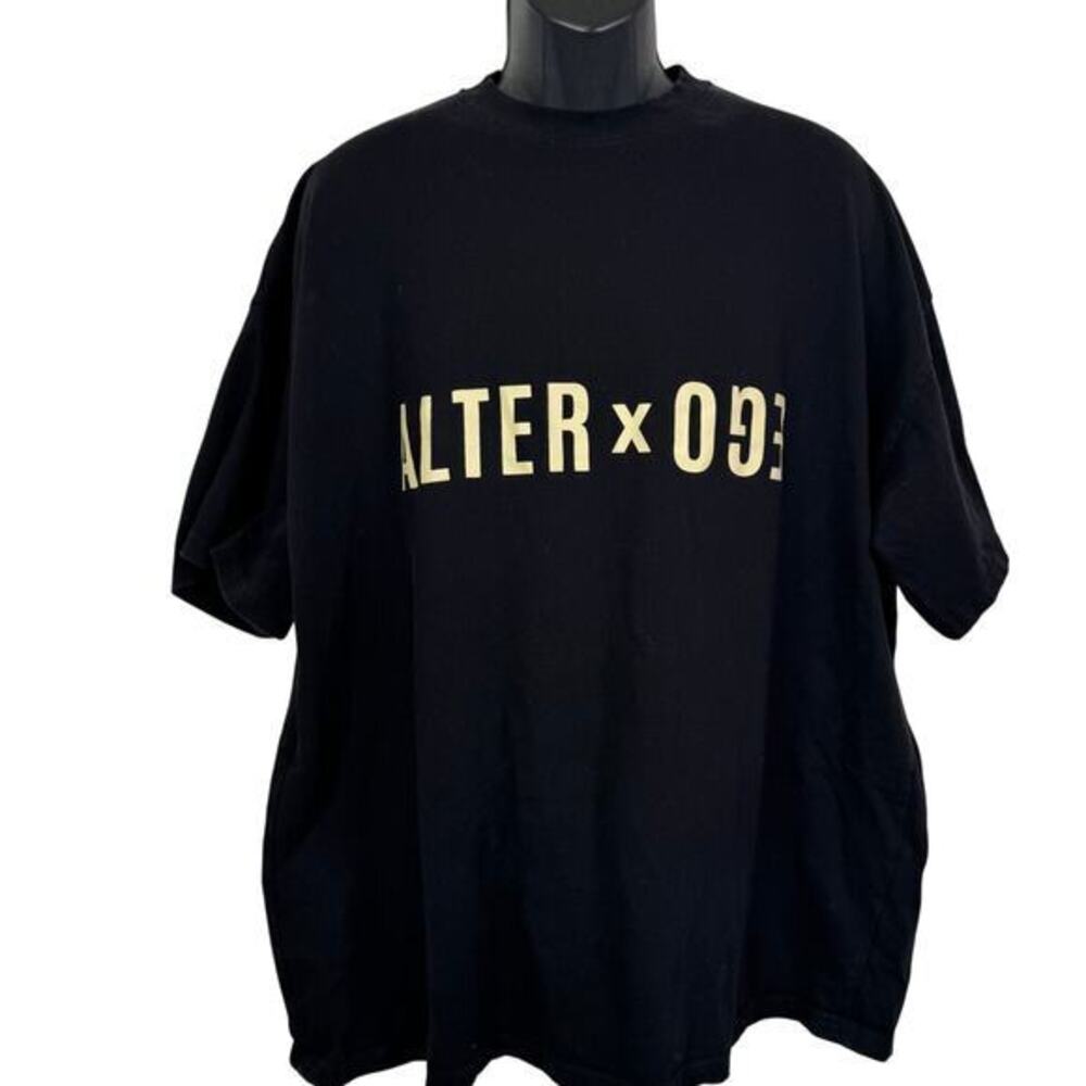 Alter x Ego Heavyweight Logo Short‎ Sleeve Streetwear Tee Size XL